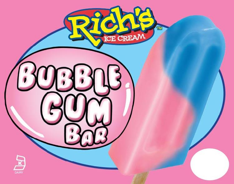 buble gum bar